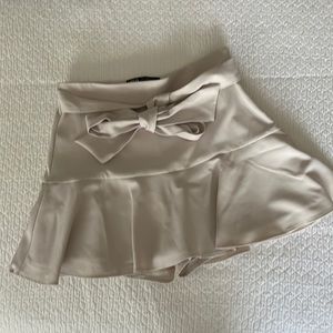 Zara mini “skirt”, there are shorts underneath.